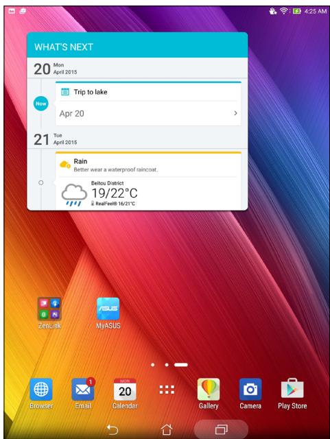 ASUS ZENPAD S 8.0 Z580CA-1A043A - Getting event reminders - 1
