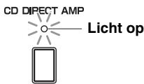 YAMAHA AS500 - De CD DIRECT AMP-schakelaar gebruiken - 1