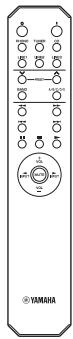 YAMAHA AS500 - Remote control - 1