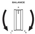 YAMAHA AS500 - De BALANCE-regelaar bijregelen - 1