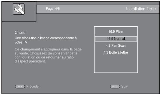 YAMAHA BD-A1010 - Préconfiguration à l'aide de wizard initial/installation facile - 4