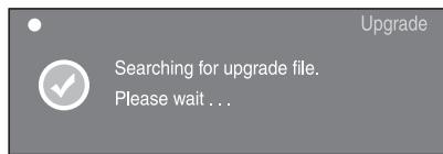 YAMAHA BD-A1010 - The system will search for upgrade file package. - 1