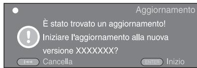 YAMAHA BD-A1010 - Premere ENTER per avviare l'aggiornamento. - 1