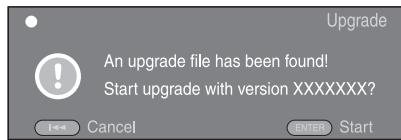 YAMAHA BD-A1010 - Press ENTER to start upgrade. - 1