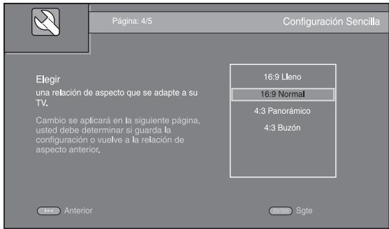 YAMAHA BD-A1020 - - Configuración con el Asistente inicial/Configuración Sencilla - 4