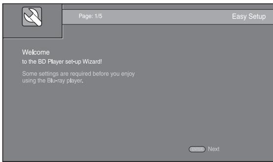 YAMAHA BD-A1020 - ■ Installing med Installationsguide/ Easy Setup - 1
