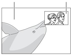 YAMAHA BD-S473 - Utilización de la función Imagen enImagen (reproducción de audio/vidente secundario) - 1