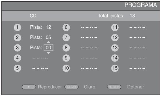 YAMAHA BD-S473 - Programación de la reproducción DVD - 2