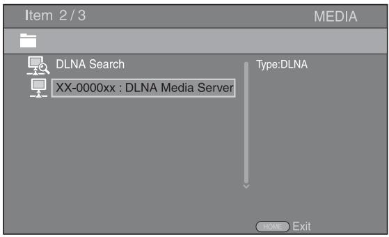 YAMAHA BD-S473 - Gedeelde inhoud afspelen - 1