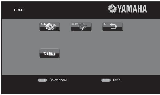 YAMAHA BD-S473 - Riproduzione di video da YouTube™ - 1