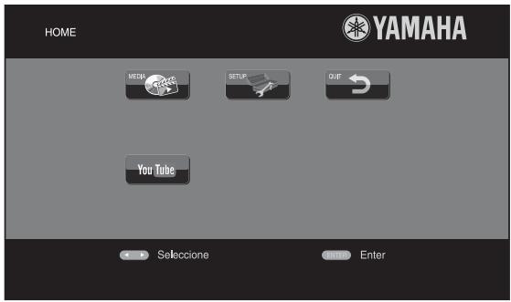 YAMAHA BD-S473 - Reproducción de videos de YouTube™ - 1