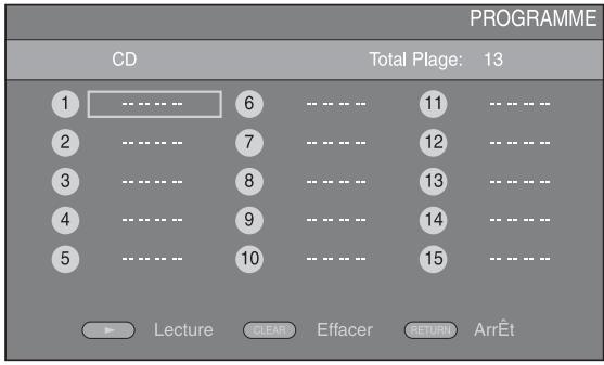YAMAHA BDS473 - Programmation de l'ordre de lecture DVD CD - 1