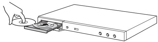 YAMAHA BD S473 - Loading a disc - 1