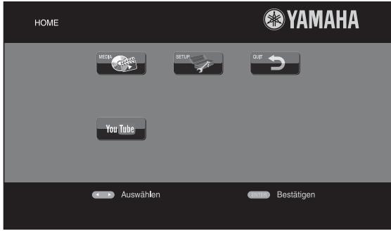 YAMAHA BD S473 - Videos von YouTube™ abspielen - 1