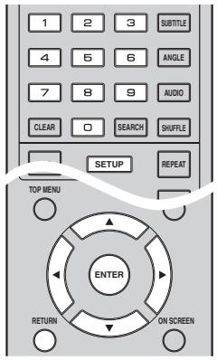YAMAHA BD-S673 - Exempel på användning av SETUP-menyn - 1