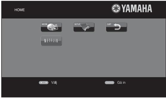 YAMAHA BD-S673 - Starta Netflix - 1