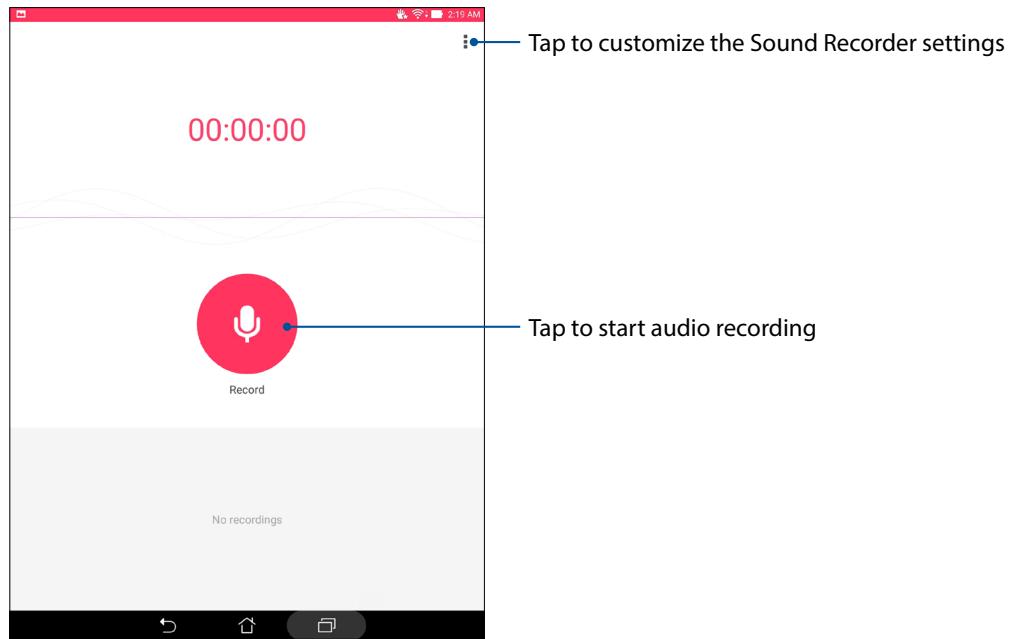 YAMAHA BDS 673 - Launching Sound Recorder - 1