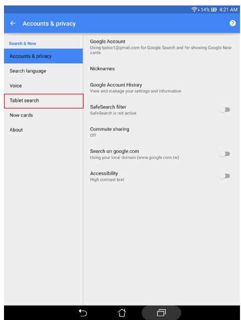 YAMAHA BDS 673 - Customizing voice search results from the Tablet search group - 2