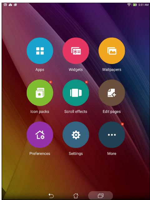 YAMAHA BDS 673 - Personalizing your Home screen - 1