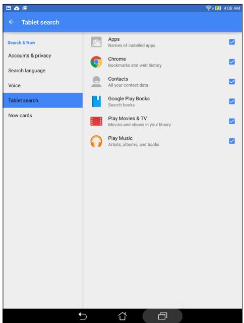 YAMAHA BDS 673 - Customizing voice search results from the Tablet search group - 3