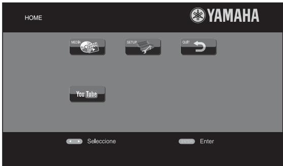 YAMAHA BDS673 - Reproducción de videos de YouTube™ - 1