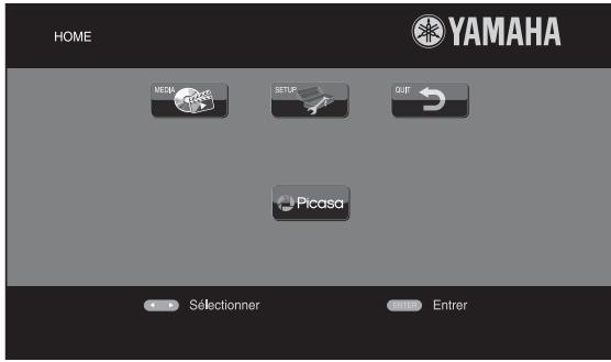 YAMAHA BDS673 - Lecture de photos sur picasa™ albums web - 1