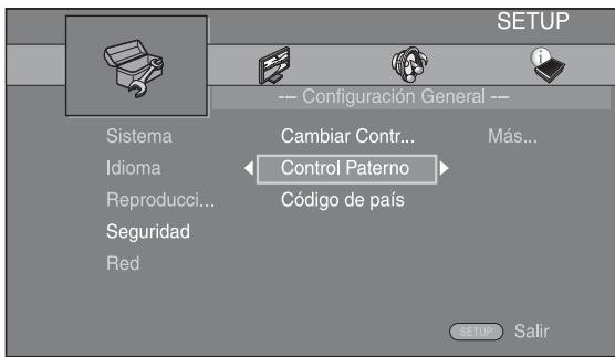 YAMAHA BDS673 - Seccione unaOPTION del menu. - 1