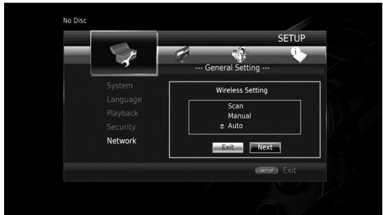 YAMAHA BD-S677 - - Configuración de connexion inalámbrica - 3