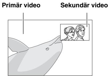 YAMAHA BD-S677 - ■ Använda bild-i-bild-funktionen (upspelning av sekundär ljud/video) - 1