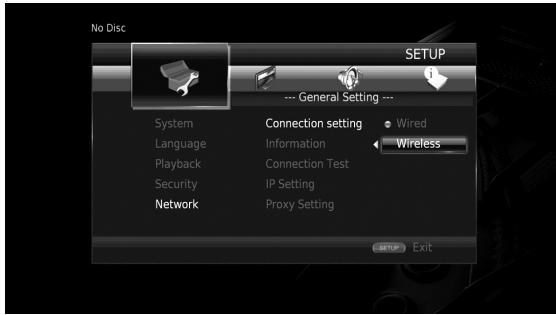 YAMAHA BD-S677 - ■ Configuration de connexion sans fil - 1