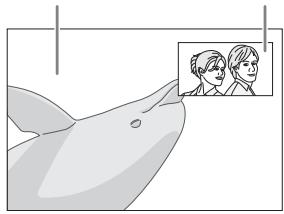 YAMAHA BD-S677 - Utilisation de la fonction d'incrustation (lecture audio/vidéo secondaire) - 1