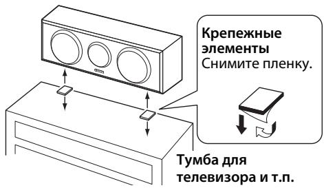 YAMAHA NS-PA120 - Установка центральной колонки - 1