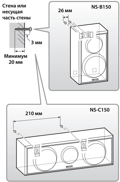 YAMAHA NS-PA120 - Крепление колонок на стену - 1