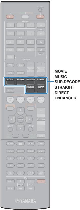 YAMAHA RX-V575 - Configuration des attributions de scène - 3