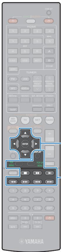 YAMAHA RX-V575 - Écoute de la radio internet - 5