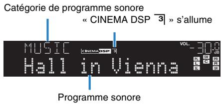 YAMAHA RX-V675 - Profiter de champs sonores stéréophoniques (CINEMA DSP 3D) - 1