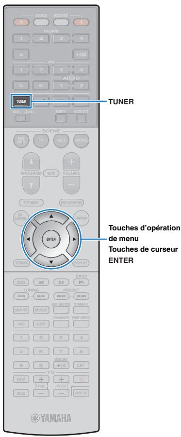 YAMAHA RX-V675 - Réception automatique d'informations sur la circulation routière - 4
