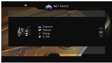 YAMAHA RX-V675 - Écoute de la radio internet - 3
