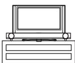 YAMAHA YAS-101 - Installazione: esempi illustrati - 1
