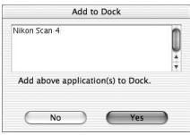 NIKON COOLSCAN 9000 - Add Nikon Scan to the Dock (Mac OS X) or create an alias (Mac OS 9) - 1