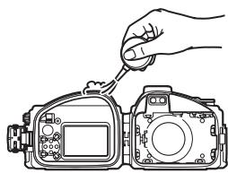 NIKON WP-N1( 1 J1 - 檢查 0 型環導槽。 - 1