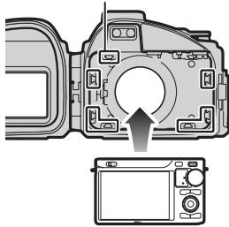 NIKON WP-N1( 1 J1 - Introduzca la camar. - 1