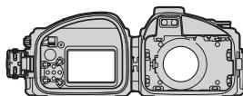 NIKON WP-N1( 1 J1 - Prufen Sie, ob sich Wasser im Gehäuse befindet. - 1