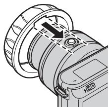 NIKON WP-N1( 1 J1 - Coloque el engranaje del zoom. - 1