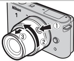 NIKON WP-N1( 1 J1 - 力ムにレンズを取り付出、鏡筒を繰り出す - 1