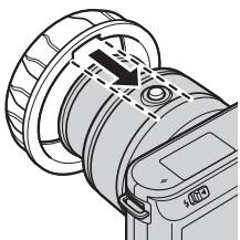 NIKON J2) - Coloque el engranaje del zoom. - 1