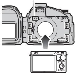 NIKON J2) - 装入照相机。 - 1