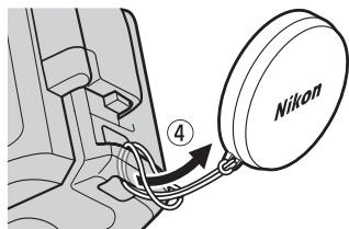 NIKON J2) - Attaching the Front Cap Strip - 4