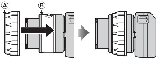 NIKON J2) - Bringen Sie die Zoomring-Manschette an. - 2