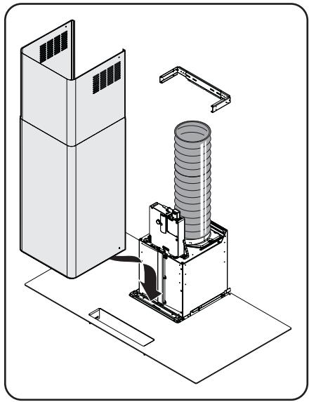 FAURE FHC 9754 X - Installation de la hotte - 24